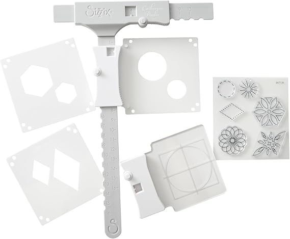 Sizzix Print and Pattern Starter Kit, Stencil & Stamp Tool Accessory