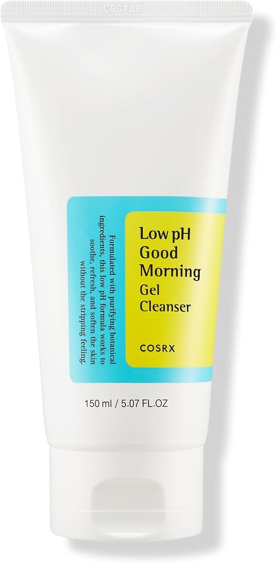 Cosrx Low Ph Good Morning Gel Cleanser - Daily Cleansing Gel at Ph 5 (1 x 150ml)