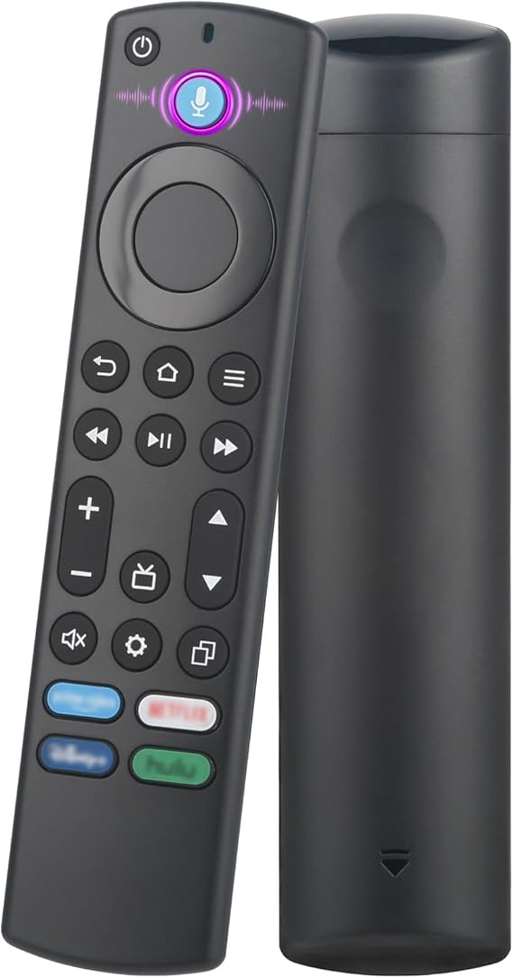 OROSAUR Replacement Voice Remote Control for Fire Stick, Compatible for Fire TV Remote, Fit for Insignia/Toshiba/Pioneer Smart TV, Cube/FireStick, Not for Roku