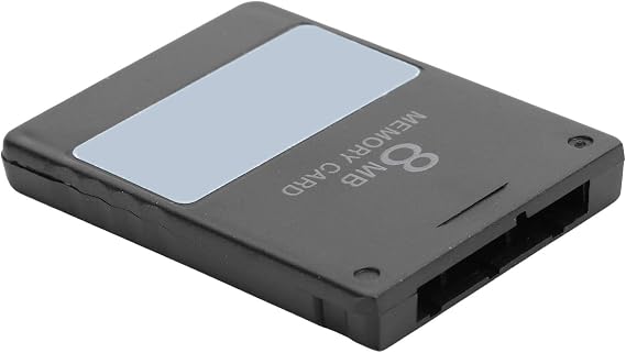 PS2 Memory Card, Memory Card High Speed Game FMCB V1.953 Memory Card MCboot Program Data Saver Card for PS2/ 2, (8MB)
