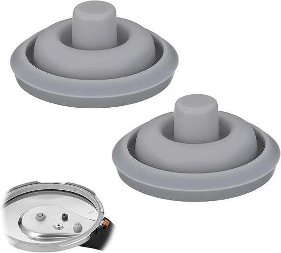 2 replacement seals for WMF pressure cookers sealing ring for the boiling signal compatible with Perfect & Perfect Plus silicone seal for models 2.5 l to 8.5 l diameter 18 cm and 22 cm made of silicone.