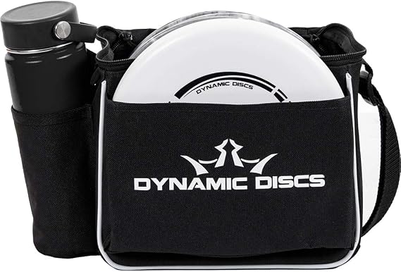 Dynamic Discs Cadet Disc Golf Shoulder Bag | Small Disc Golf Bag, 10-12+ Discs Capacity | Great for Beginners | Lightweight & Durable | Sling over Shoulder to Carry Easily