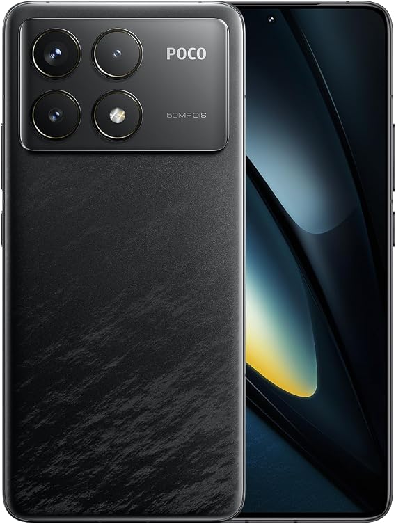 Xiaomi POCO F6 Pro, 12 GB + 256 GB, Japanese Version, Sim-Free Smartphone, Qualcomm, Snapdragon 8 Gen 2, 120 Hz, OLED Display, 120 W, Xiaomi Hypercharge, Black