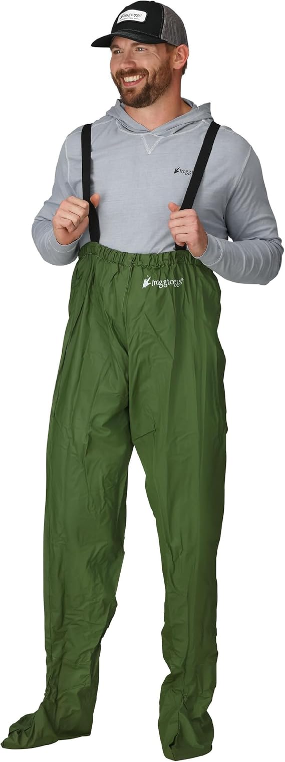FROGG TOGGS Men's Rana Emergency Waterproof Compact, Packable Chest Wader