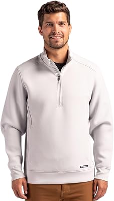 Cutter & Buck Roam Eco Recycled Quarter Zip Mens Pullover