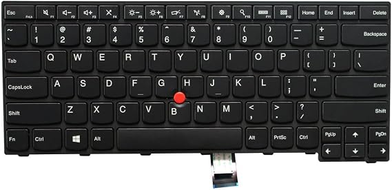 ACOMPATIBLE Laptop Replacement Keyboard for E450 E450C E455 E460 E465 W450 Laptop No Backlight