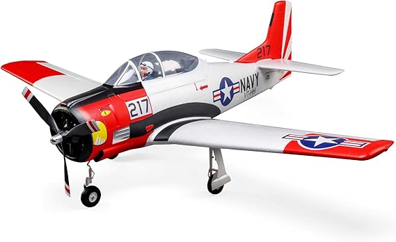 E-flite T-28 Trojan 1.2m with Smart PNP- EFL18375 Airplanes P&P Electric