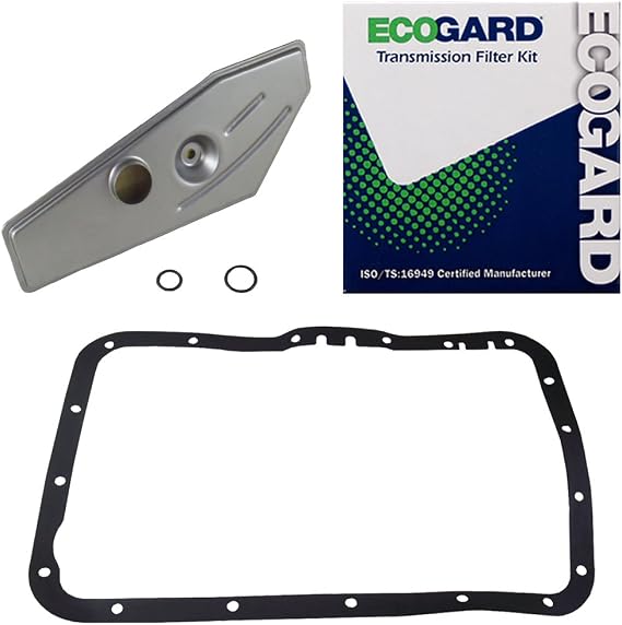 ECOGARD XT1197 Premium Professional Automatic Transmission Filter Kit Fits Ford Ranger 3.0L 1991-2008, Ranger 2.3L 1989-2011, Ranger 4.0L 1990-2011, Ranger 2.5L 1999-2000, Mustang 5.0L 1989-1991