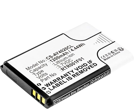 Replacement Battery for Alinco DJ-CH271B,DJ-CH271S,DJ-CH272,DJ-CH272L,DJ-CH272M,DJ-CH272S,DJ-CH27B,DJ-CH27S,DJ-FX446,DJ-FX-446,DJ-FX45,EBP-80,EBP-90,3.7V/1200mAh
