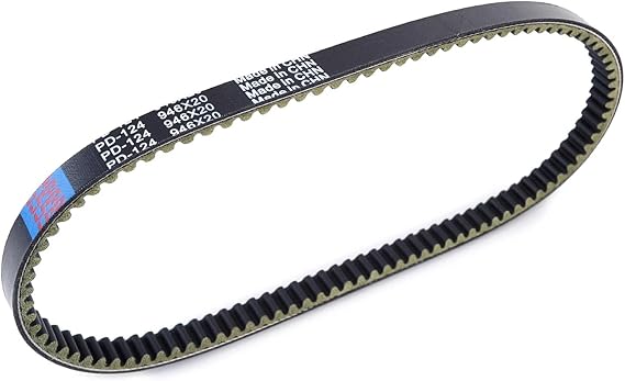 Drive Belt Replacement 3FA-17641-00 Compatible with Yamaha YFM125G YFM125GH Grizzly 125 Hunter Edition YFA1 Breeze 125 Clutch Belt