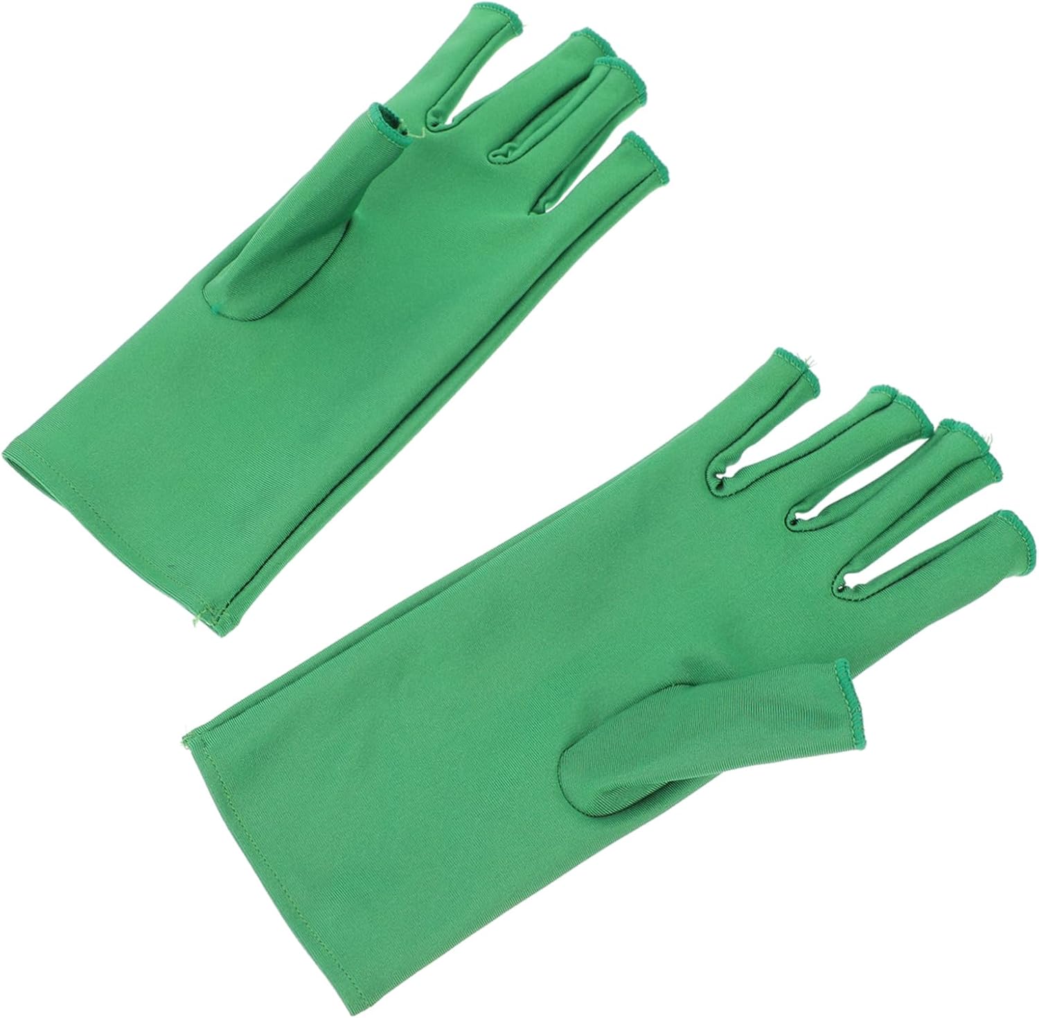 LIFKOME 1pair Fingerless Uv Gloves for Manicure -uv Nail Shop Gloves for Gel Nail Treatments Comfortable and Design for Home and Salon Use