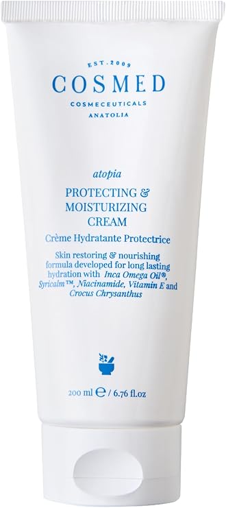 Cosmed Atopi Eğilimli Ciltler İçin Nemlendirici Yüz ve Vücut Bakım Kremi - Protecting & Moisturizing Cream - 200 ml