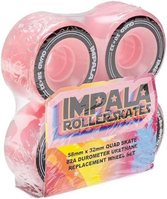 Impala 4 Pack Wheels - Pink