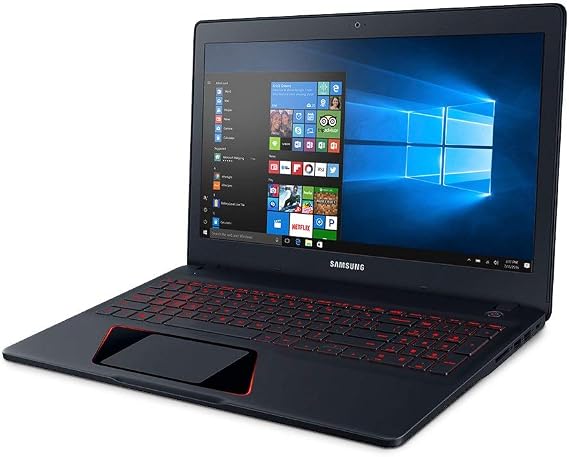 Samsung Odyssey Notebook 15.6-Inch, 16GB, Intel Core i7, 1TB HDD + 128GB SSD Gaming Laptop (Black, NP800G5H-XS1US