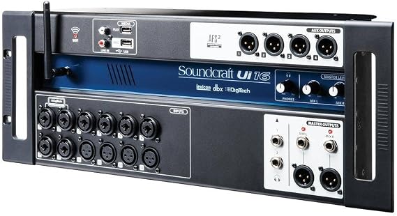 Soundcraft Ui16 16-channel Remote-controlled Digital Mixer