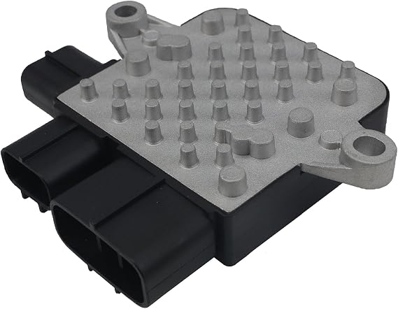 Radiator Cooling Fan Control Unit Module Compatible with Mazda 6 MPV Lancer Outlander 2002-2007 Replaces# 1355A124 1C231-19700 AJY215SC0 MR497751