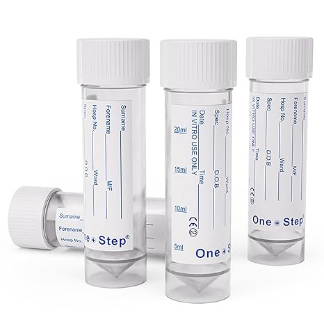 5 x 30ml Universal Container With Label (Urine Sample)