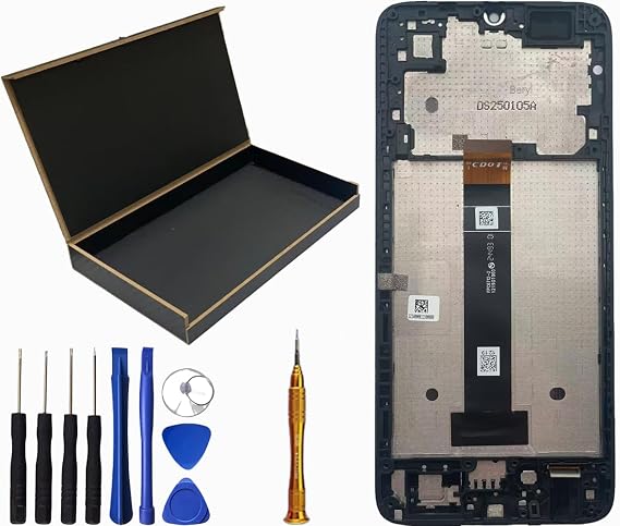 LCD Screen Display Touch Digitizer Frame Assembly Replacement for TCL K32 5G LCD Screen T513W