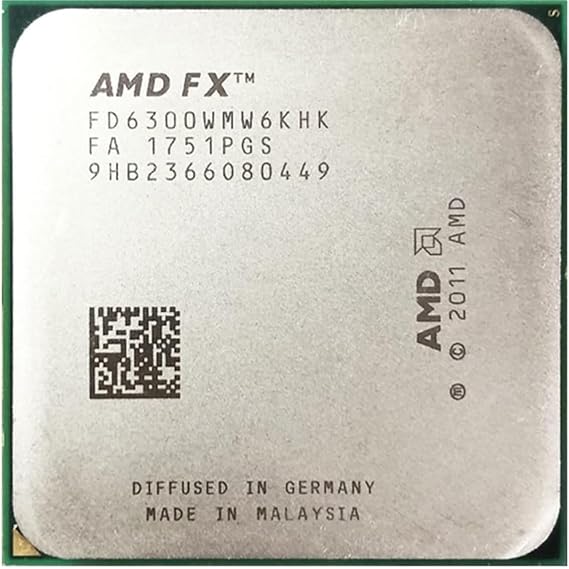 INTERWEB Replacement for AMD FD6300WMW6KHK FX-6300 Hex-core (6 Core) 3.5 GHz Processor - Socket AM3+ 8 MB - 8 MB Cache - 4.1 GHz Overclocking Speed - 95W
