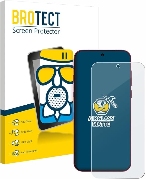 brotect Anti-Glare Glass Screen Protector Matte Compatible with Oppo Find X9 Pro - Anti-Scratch 9H Protection Film