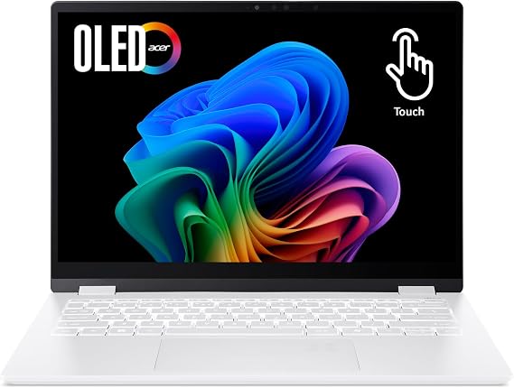 Acer Swift Edge 14 AI Copilot+ PC | 14.5" 3K OLED Gorilla Glass Matte Pro 120Hz Touch Display | Intel Core Ultra 7 Processor 258V | Intel ARC 140V | 32GB LPDDR5X | 1TB SSD | Wi-Fi 7 | SFE14-51T-75PZ