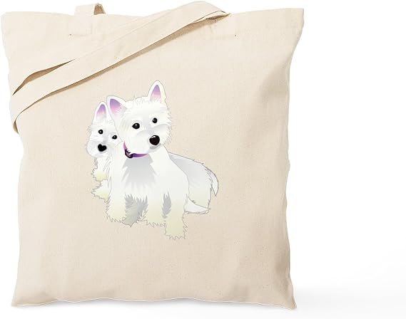 CafePress Bacchus & Beignet Tote Bag Reusable Natural Beige Canvas Shopping Bag