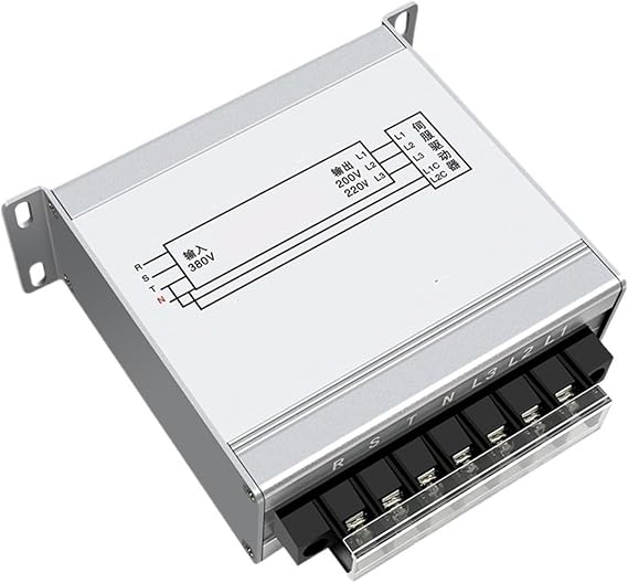 DEBLAN 1KW-20KW Three-Phase Servo Electronic Transformer 380V to 220V 200V Side Installation Servo Power Supply(18KW)