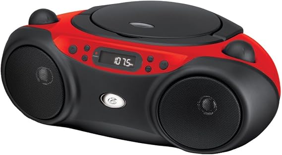 GPX BC232R CD Player Boom Box