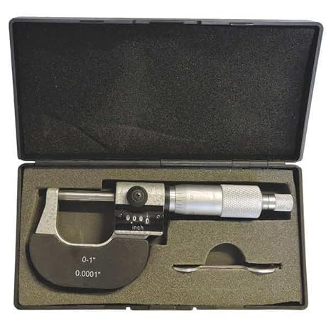 Test Products Intl Digital Micrometer,Mechanical,0 to 1" 3M201-1 Each