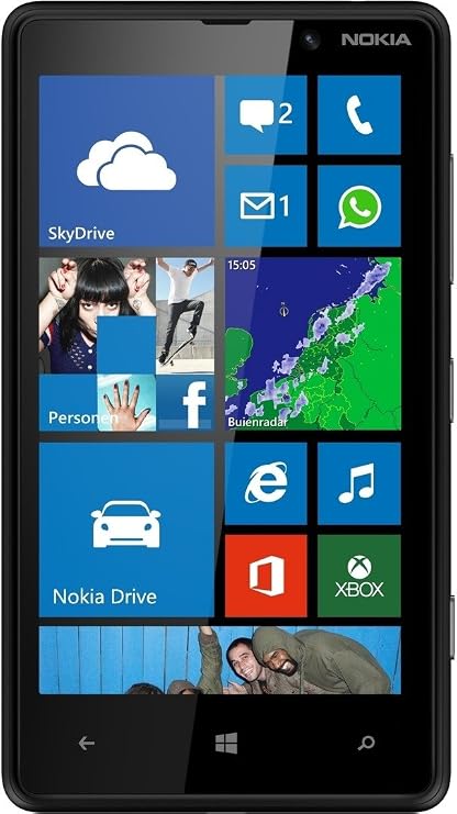 Nokia A00008995 Lumia 820 Handset Windows Phone - Black