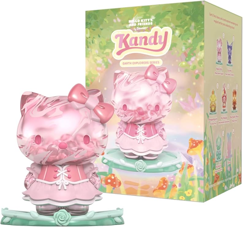 Mighty Jaxx Kandy x Sanrio Earth Explorer Series | Blind Box Collectible Figurines | One Pack - Contains One Random Figure