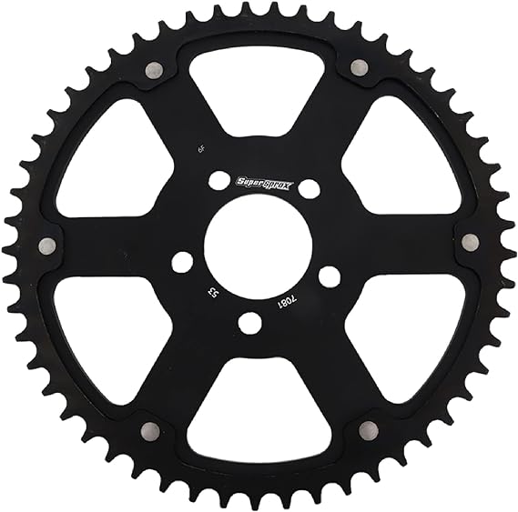 Supersprox Stealth Sprocket 53T Black For Hd '00-Up