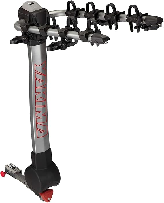 YAKIMA, RidgeBack Tilt-Away Hitch-Mounted Bike Rack for Cars, SUVs, Trucks and More, Fits 1.25 and 2 Hitches