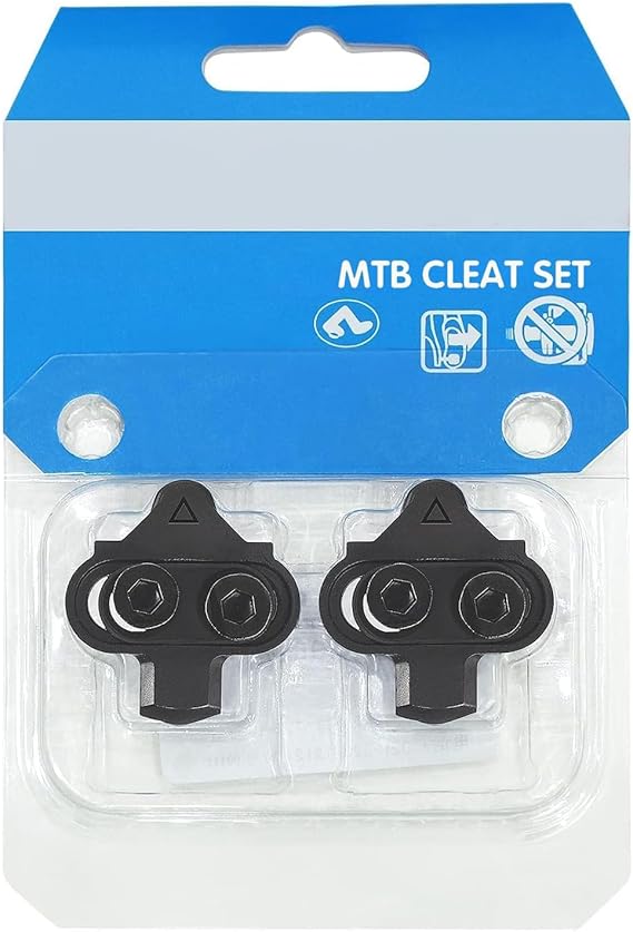 NAACOO Bike Cleats Compatible with Shimano SPD Cleats &Look X-Track Pedals