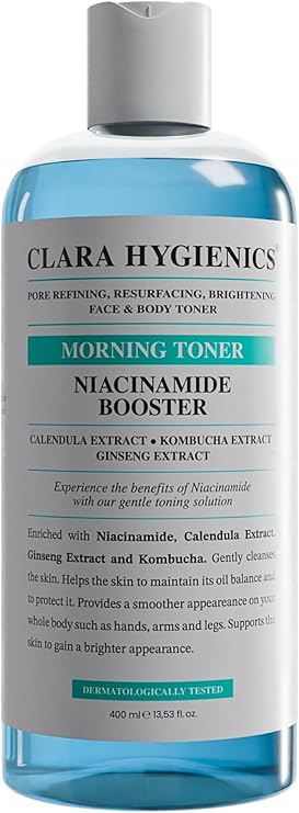 Niacinamide Booster Firming Face and Body Vegan Morning Toner 400ml Tonik