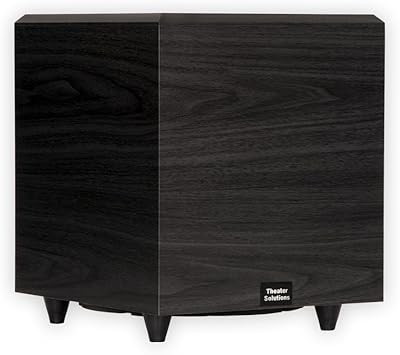 Theater Solutions SUB10D Down Firing Powered Subwoofer Black