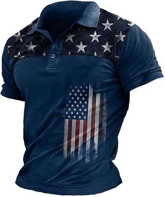 LCMTWX Men's Short Sleeve Zipper Polo Shirt Mens Polo Shirts 2024 Fag Fashion Leisure Seaside Beach Holiday 3D Digital