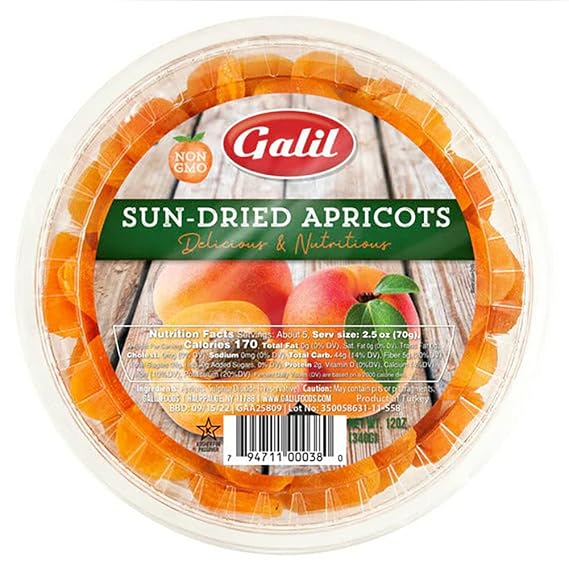 Galil Sun-Dried Apricots, 14 Ounce