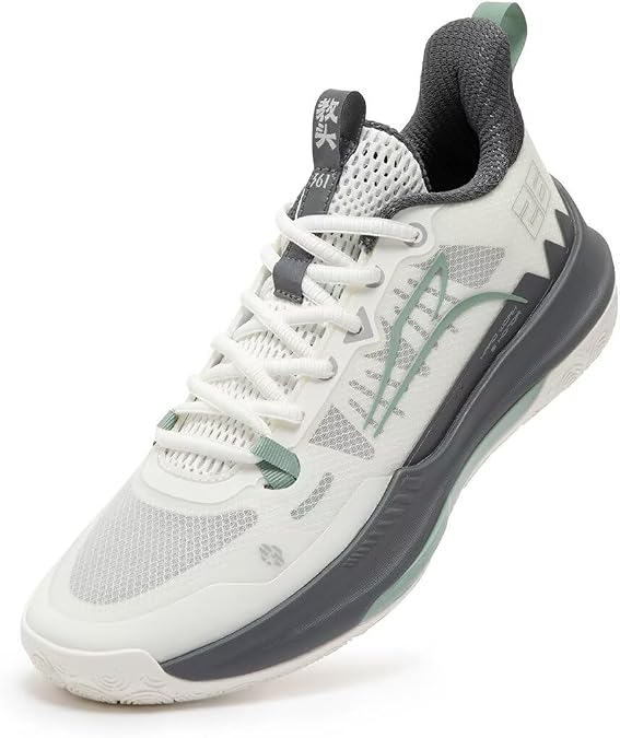 361 DVD Team Basketball Shoes for Men Breathable Outdoor Sneakers Cushioning,Lightweight Fashion Anti Slip Shoe for Court Street,Spencer Dinwiddie Zapatillas de baloncesto Hombre