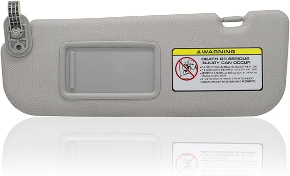 NHILES Left Driver Side Sun Visor Fits for Hyundai Elantra 2011-2015