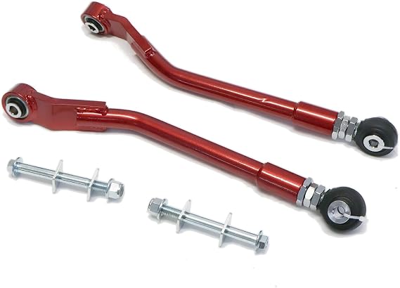 Godspeed AK-246-B Adjustable Rear Toe Arms, Steel Alloy, Spherical Bearings, Compatible With Dodge Challenger (LC/LA) 2008-23