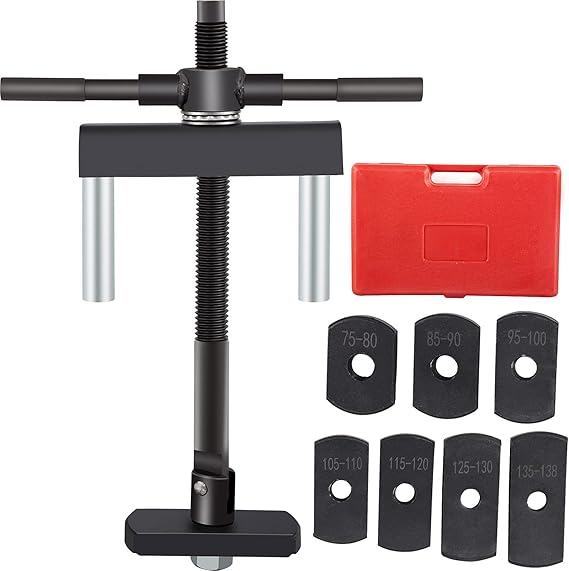 VEVOR Liner Puller Cylinder Liner Puller, Diesel Engines Liner Puller Tool, Both Dry-Type and Wet-Type Fit Diameter of 75 mm-138 mm, Universal Cylinder Liner Puller Tool Set for Auto Repair