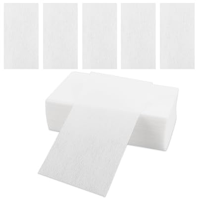 100 Pcs Disposable Hair Perm Papers High-Temperature Resistant End Papers for Hair Rollers Essential Hair Styling Tools Large red leather: 14 x 8 cm5.51 x 3.15 inches
