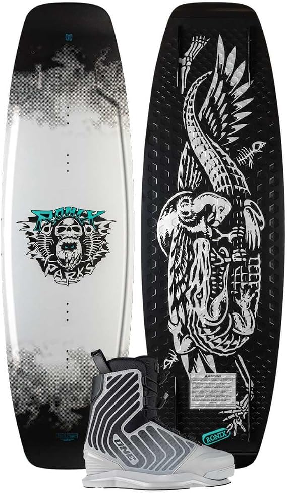 Ronix Parks Wakeboard Package w/ One Bindings 2026, 143 cm, One - Men's 10