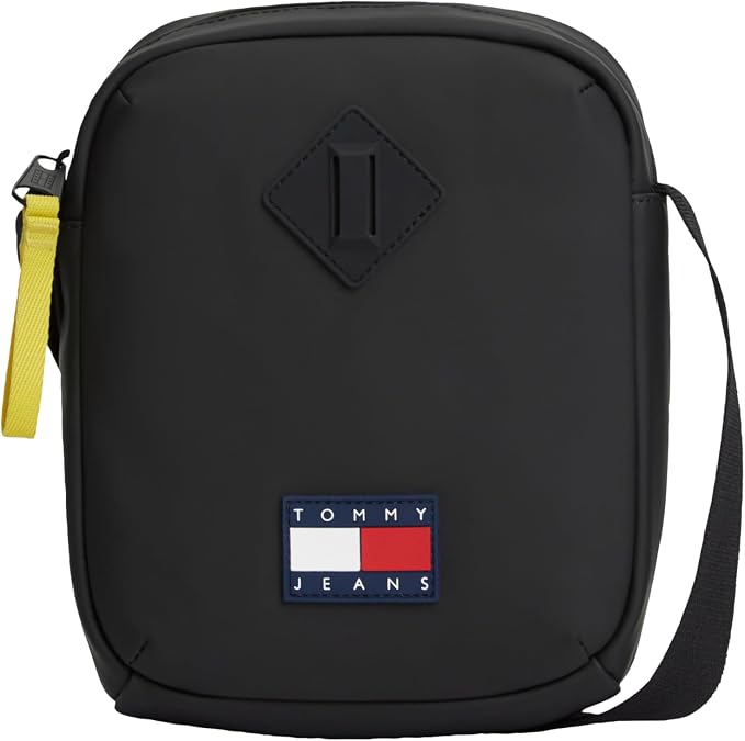 Tommy Jeans Men's Daily Elevated Reporter Crossbody Bag with Adjustable Strap