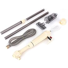 AYNEFY Electric Aquarium Gravel Cleaner, Batry Aquarium Acuum Abs Plastic Automatic Fish Vacuum, Efficient Water Siphon And Cleanup Tool, Fishtank Acuum Batry Pored For Small And Large