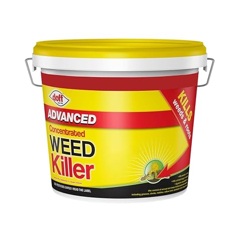 Doff Advanced Concentrated Weedkiller, DIY enthusiasts, Fast-Acting, Long-Lasting, Easy to Apply, Perfect for Gardens, Paths, Patios, Driveways and Outdoor Spaces, 10 Sachet