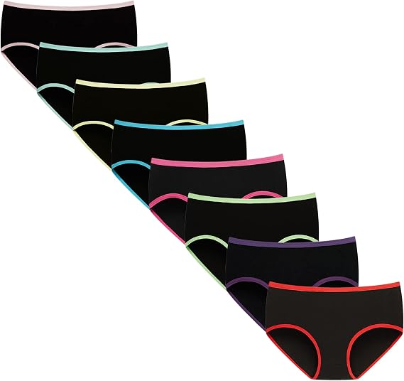 Boboking Teen Girl Soft Panties Big Kids Briefs Comfortable Underwear