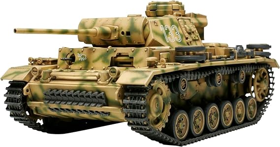 Tamiya 1/48 German Pzkpfw. Lll Ausf.L Plastik Maket Kiti