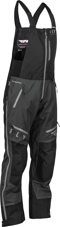Fly Racing 2023 Incline Bib (Black/Charcoal, Small)